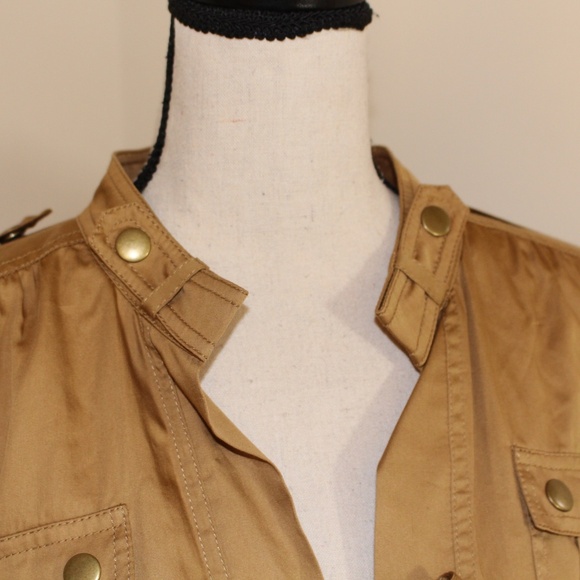 Diane Von Furstenbuerg, Damani safari cotton mini dress - Picture 4 of 14